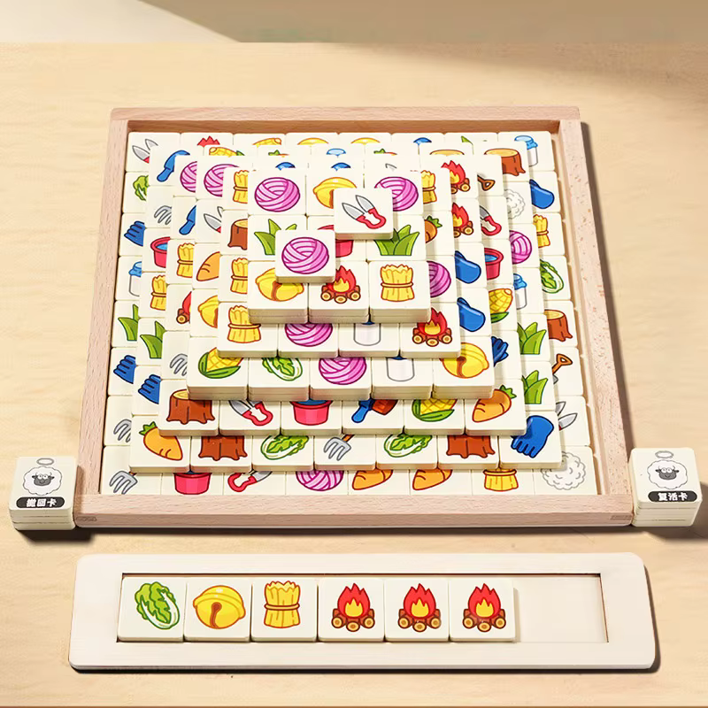 Jeux de société, jeux de cartes décontractés, puzzle en bois, jeux de moutons, jeux multijoueurs, jeux interactifs parent-enfant, entraînement à la réflexion, jouets de divertissement