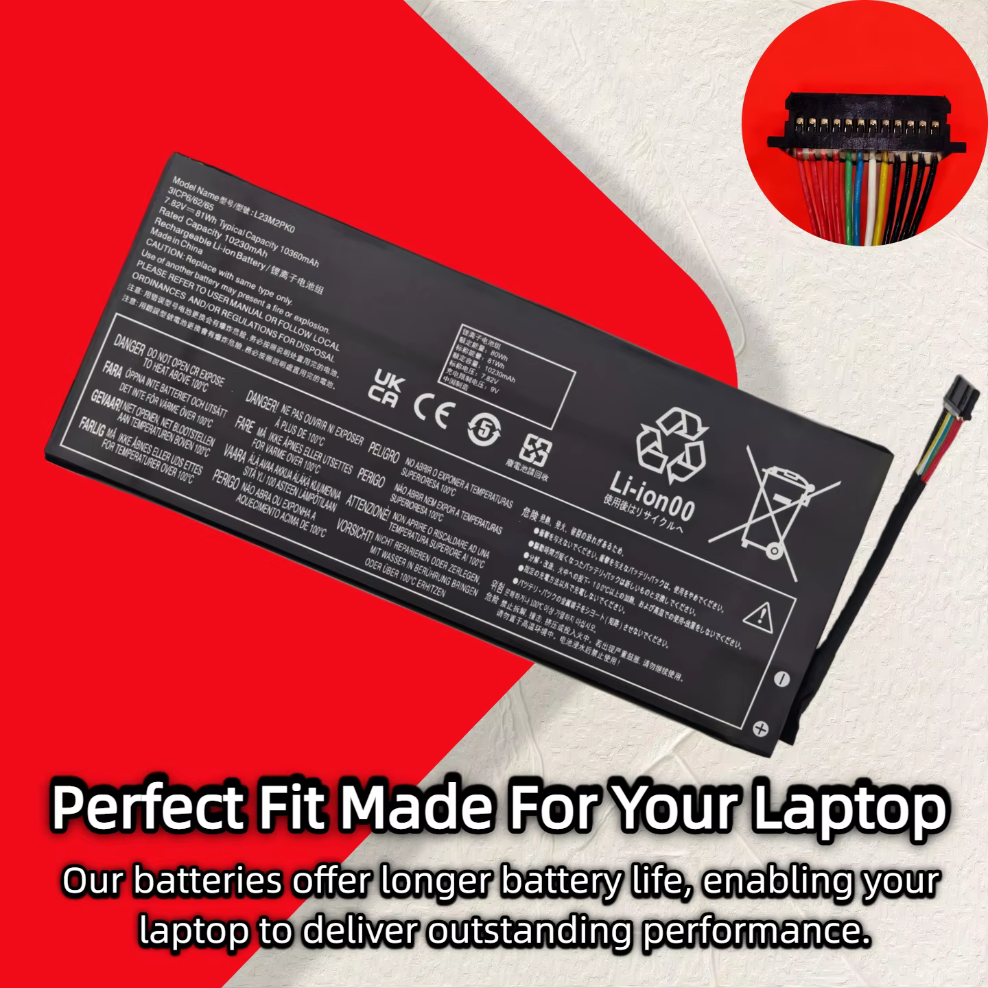 Vente en gros et au détail ❗ ❗ ❗ Batterie haute capacité L23M2PK0 L23B2PK0 pour PC de jeu portable Lenovo Legion Go