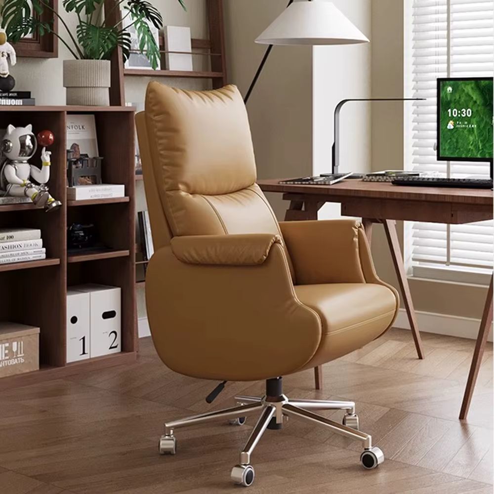 Chaise de bureau ergonomique blanche