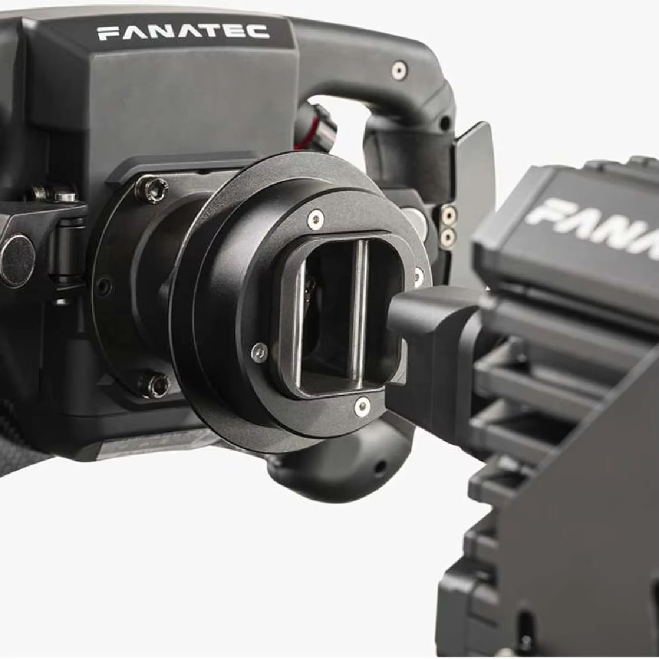 Simube en stock Lot QR2 noir (type-c) à dégagement rapide pour Fanatec Wheel-Side et base QR2 Side (port de type C)