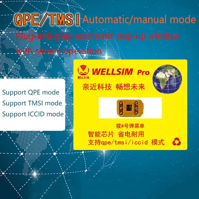 Carte SIM intelligente avec puce pour les séries 6S/SE/7/8/X/XR/XS Max/11/12/13/14