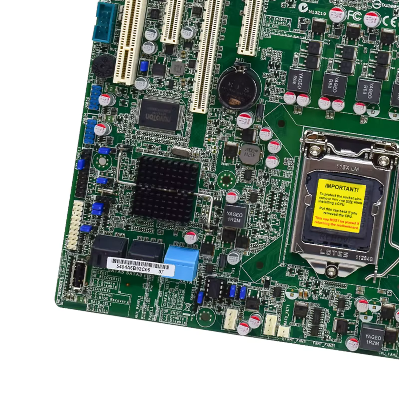 ASUS P8B-M Socket 1155 UATX carte mère 4 × DDR3 DIMM C204 prise en charge CPU Intel Xeon E3-1270 V2 I7-3770 I7-2600 4 × SATA II 1 × PCI