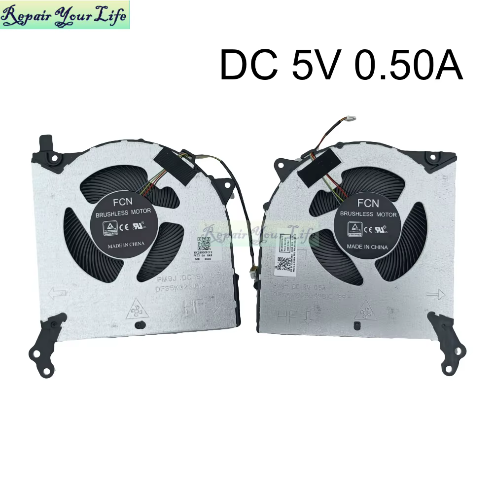 Ventilateur de refroidissement pour ordinateur portable Lenovo Legion 5-17ARH05H 17IMH05H 17IMH05 82GN 81Y8 82B3 adapté