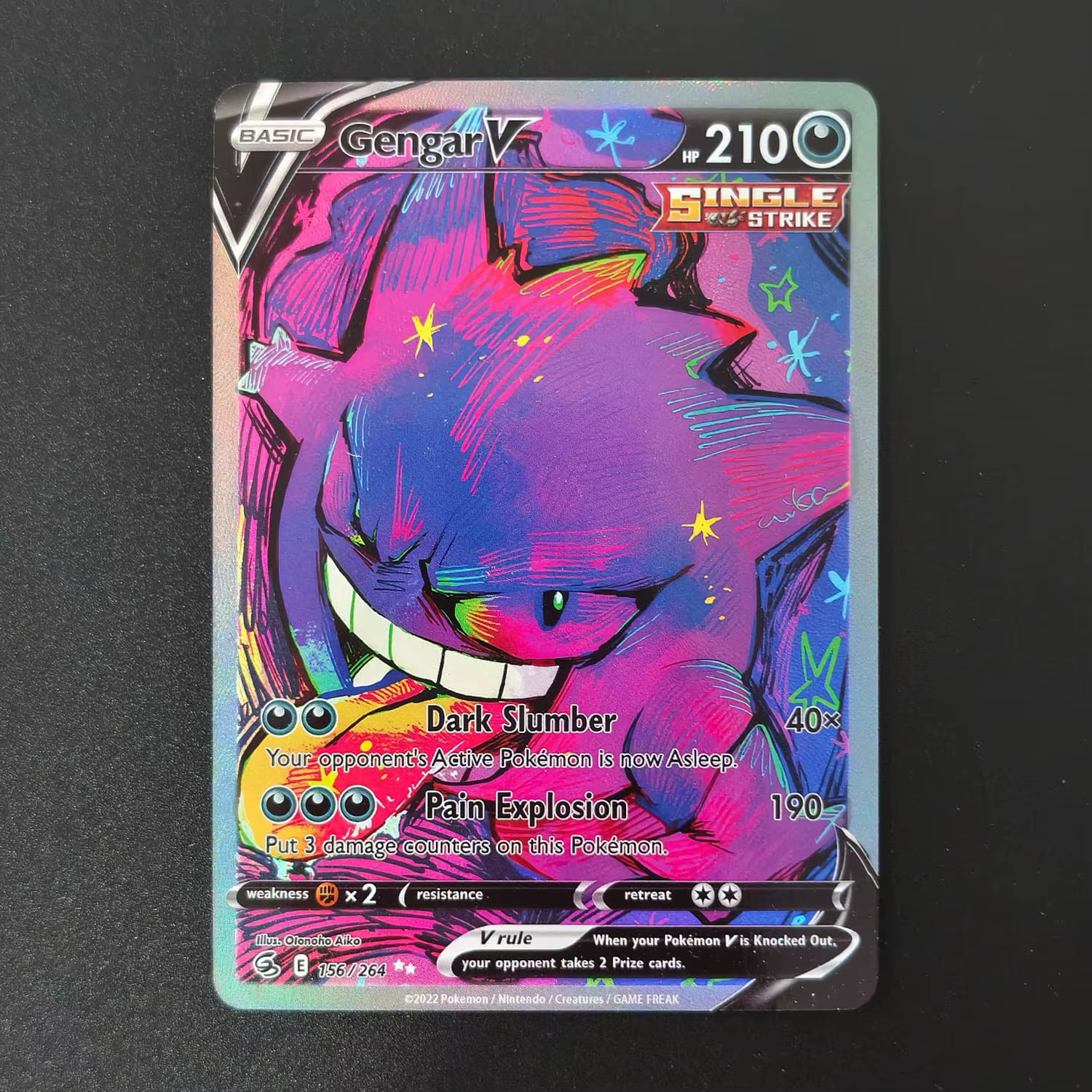 Carte de collection Anime Premium Pokémon Arceus ex Secret Rare Holographic Texture Version Anglaise Full Art DIY en parfait état