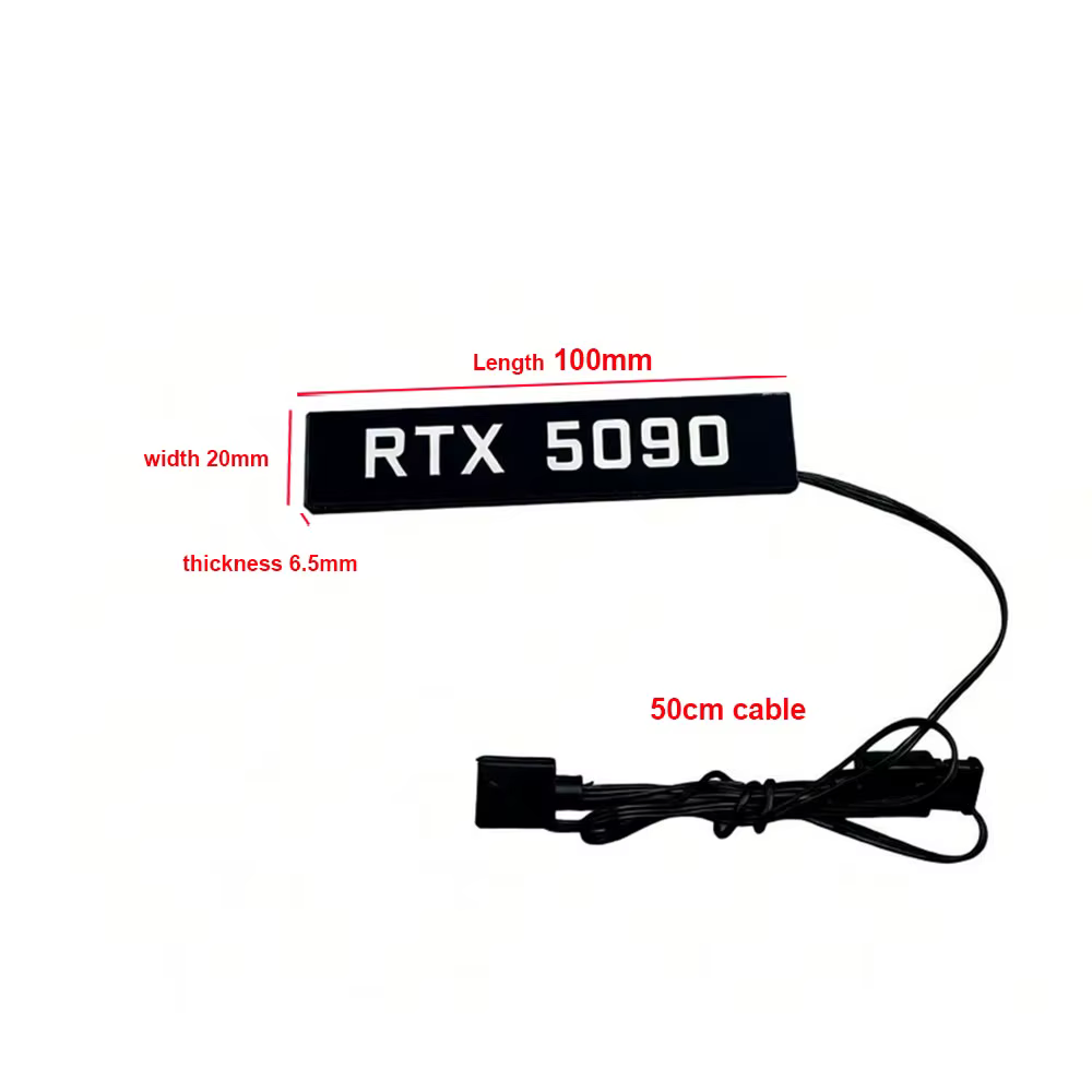 ARGB 5090 5080 panneau d'éclairage GPU