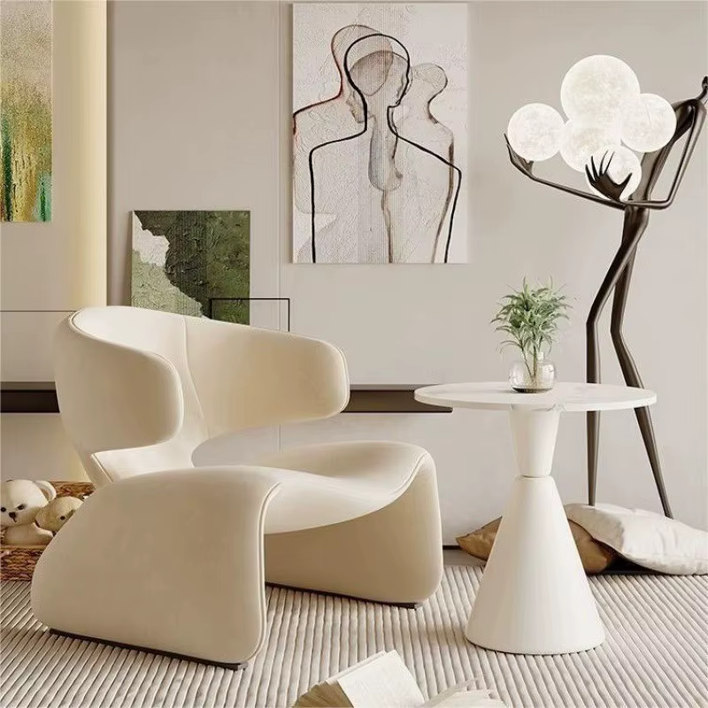 Canapé simple créatif design chaise simple Table de négociation et chaises canapé de loisirs zone de repos canapé d'hôtel chaises