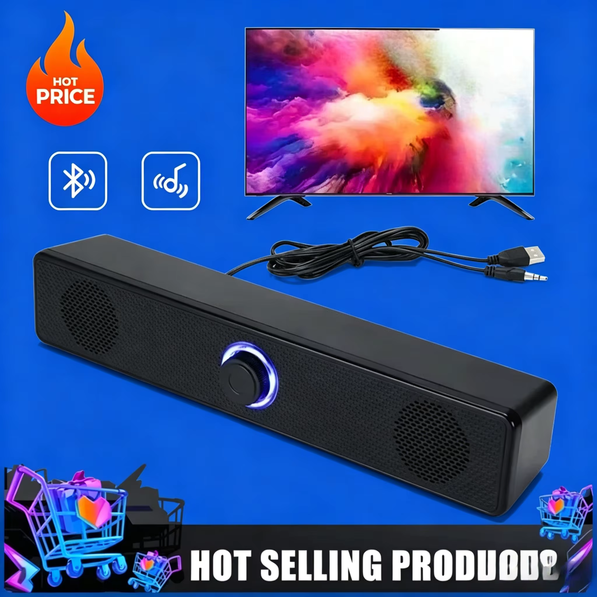 Nouvelle barre de son 3D Surround pour PC