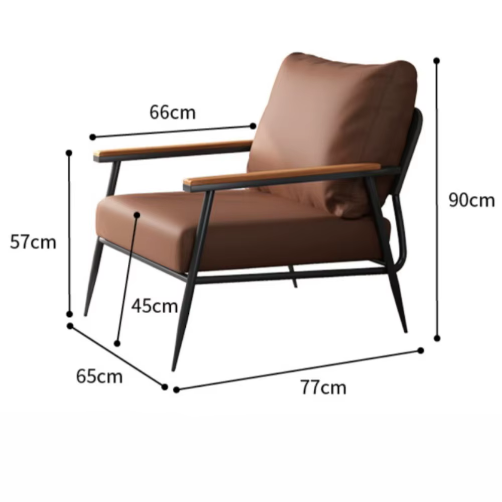 Chaise de bureau confortable avec support dorsal et accoudoirs