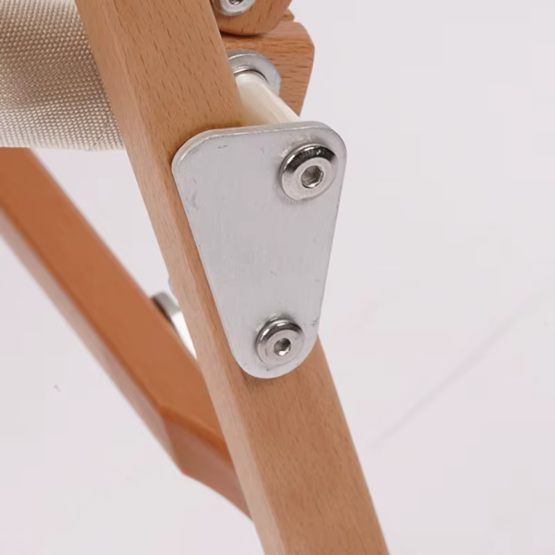 Chaise d'extérieur en bois pliante, ultralégère, portable, pour camping, plage, voyage, nature, randonnée, fournitures