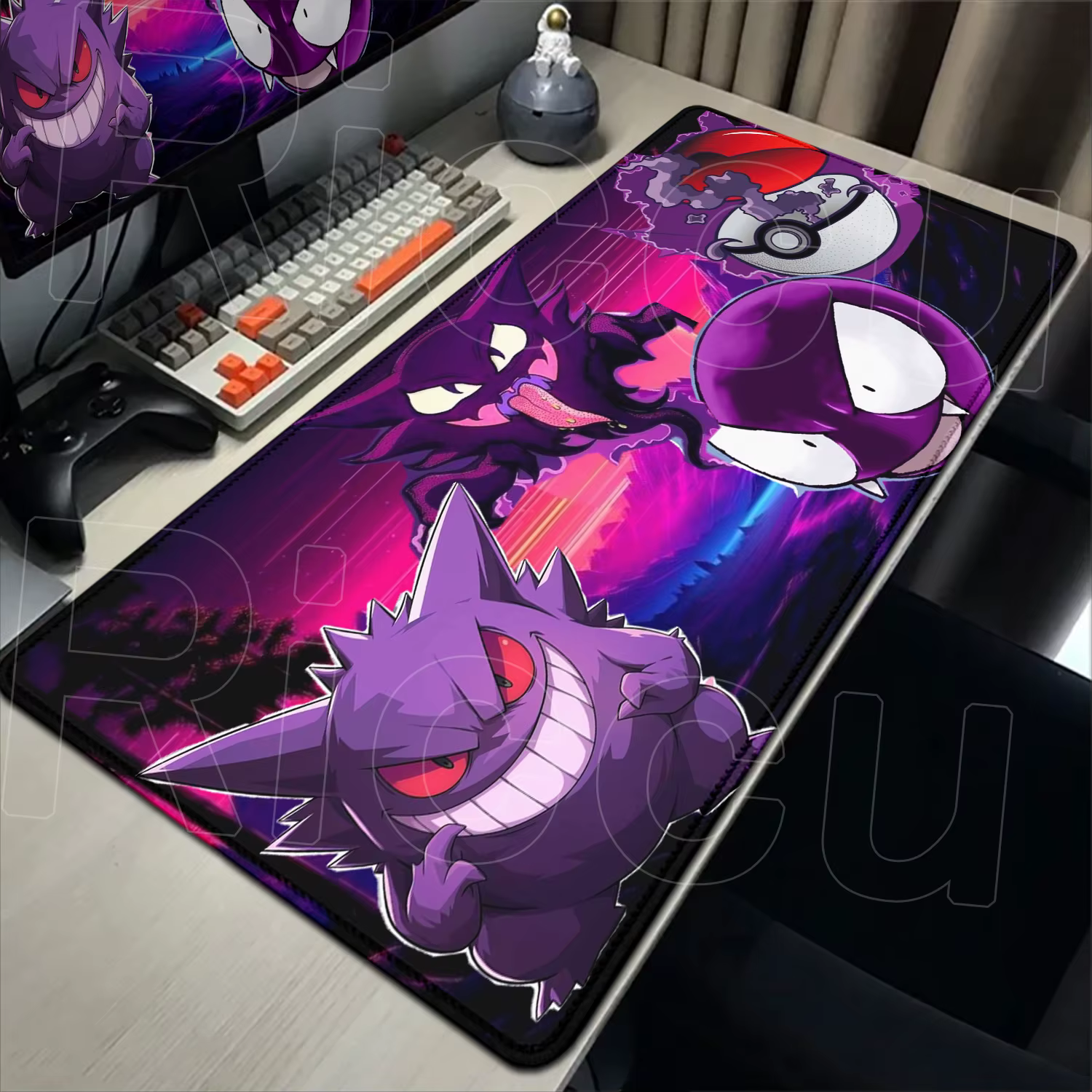 Nouveau tapis de souris de jeu Gengar Pokémon 2026