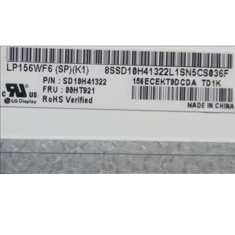 NV156FHM-N42 LP156WF6 éventuelles K3