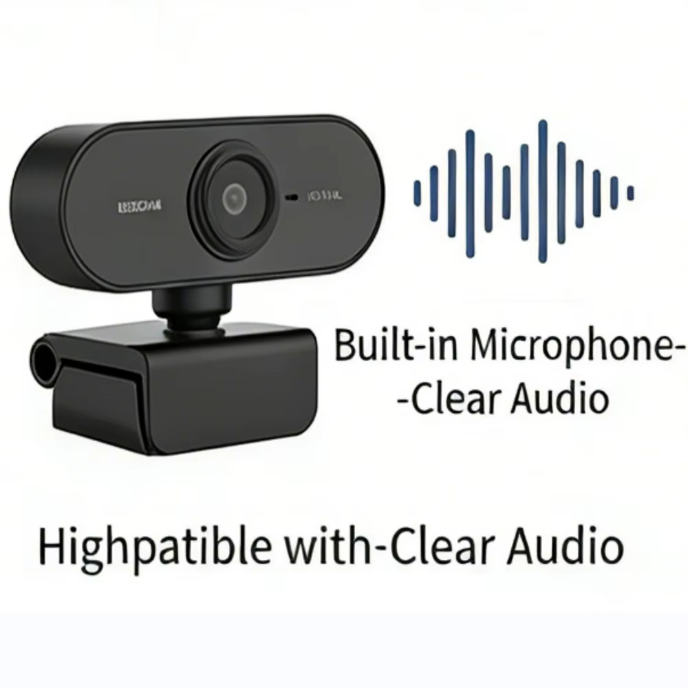 Webcam Plug and Play avec microphone