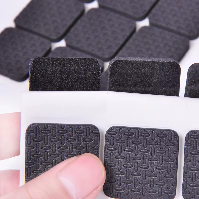 Coussinets en caoutchouc pour pieds de chaise, tapis antidérapant, amortisseur de pare-chocs, protection des pieds de Table auto-adhésive, matériel de protection du sol