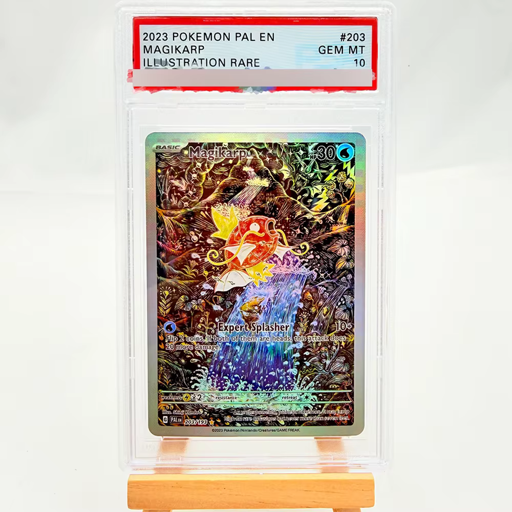 Carte de collection d'anime classique DIY version copie avec évaluation anglaise Rayquaza Charizard Giratina Magikarp Zapdos Moltres