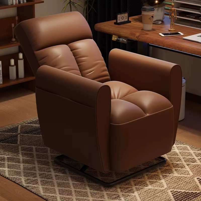 Chaise de bureau confortable à roulettes