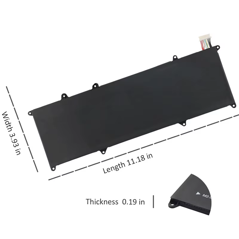 Batterie d'ordinateur portable EP04XL 7.7V 56.2Wh pour HP Elite Dragonfly G1 2019/Elite