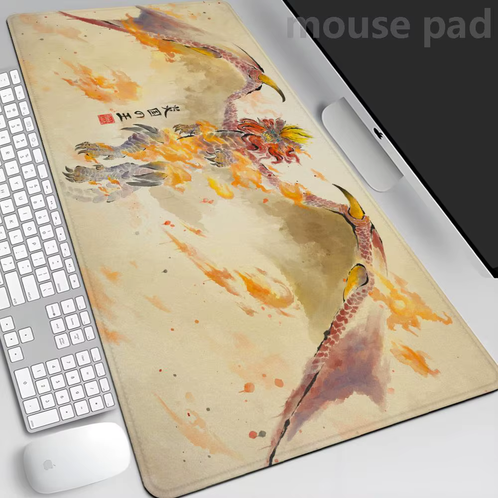 Tapis de souris de jeu Monster Hunter Wildlands Tapetes de Mesa Teclado