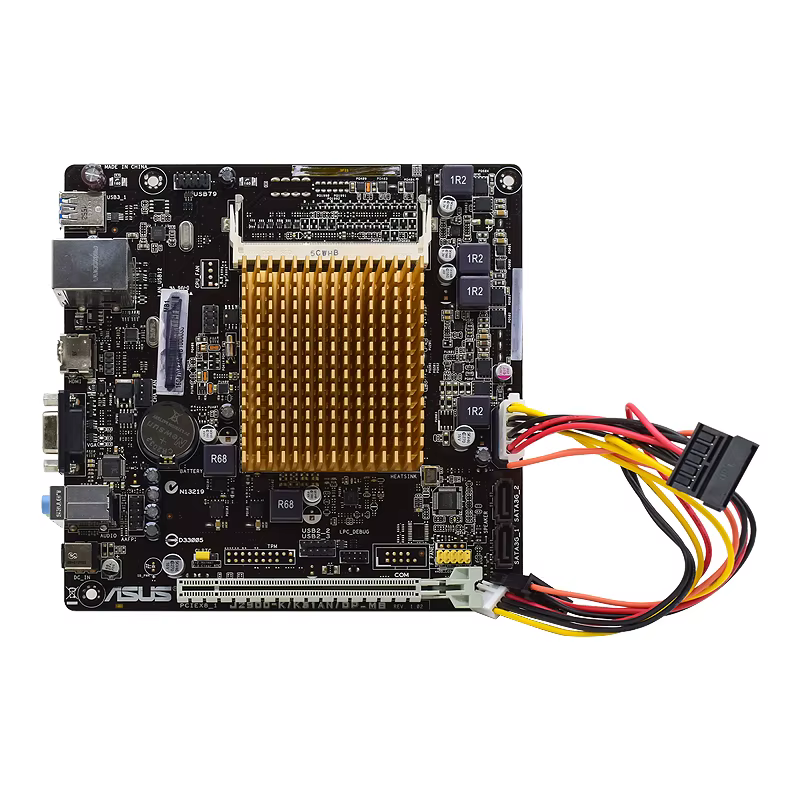 Kit carte mère MINI ITX ASUS J2900-K/K31AN avec processeur intégré et RAM DDR3 8 Go