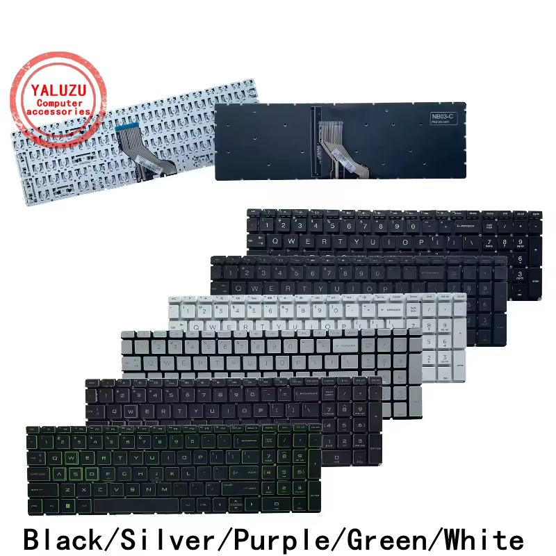 Nouveau clavier d'ordinateur portable américain pour HP 15-CX 15-CH 15-CP 15-CS 15-CW 15-CN 15-DA 15-DB 15-DX 15-DR 15-DK 15-EC 15-GR 15S-DY 15S-DU 17-BY