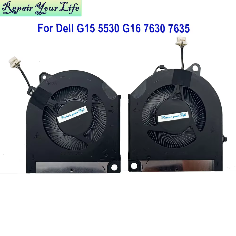 DC 5V ordinateur portable CPU GPU ventilateur de refroidissement pour Dell G16 7630 7635 G15 5530