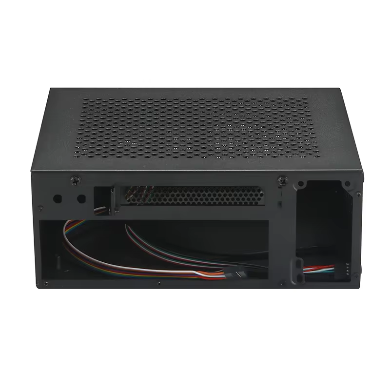 A09 3.8L ITX châssis A4 HTPC ordinateur Portable PC Support PCIe 2.5'SSD lecteur Mini IPC Flex PSU boîtier