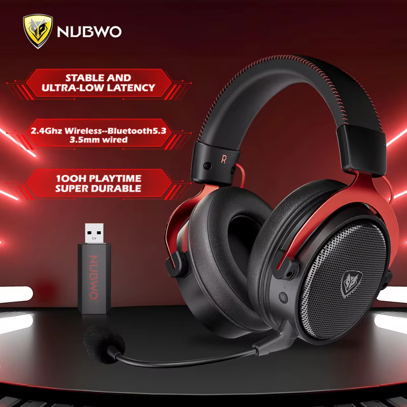 Casque de jeu sans fil NUBWO G07 pour PC
