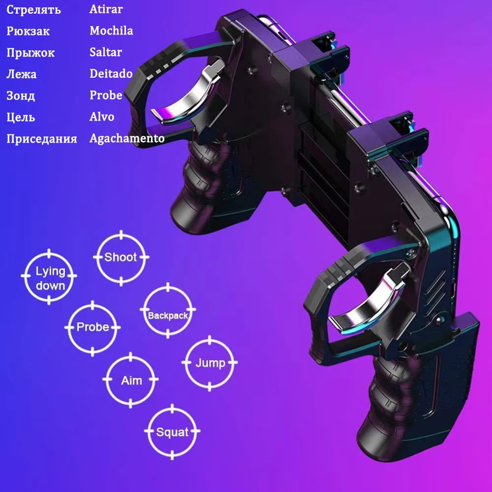 PUBG contrôleur contrôle pour téléphone manette de jeu Joystick Android iPhone déclencheur gratuit feu Mobile jeu Pad