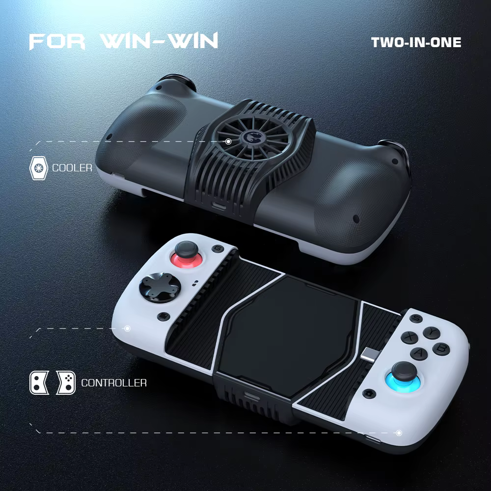 Manette de jeu pour téléphone portable GameSir X3 avec ventilateur de refroidissement pour Cloud Gaming Xbox Game Pass
