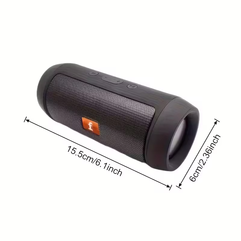 Haut-parleur Bluetooth sans fil portable - Mini boîte à son de bureau avec fonction de charge pour un transport et une utilisation faciles