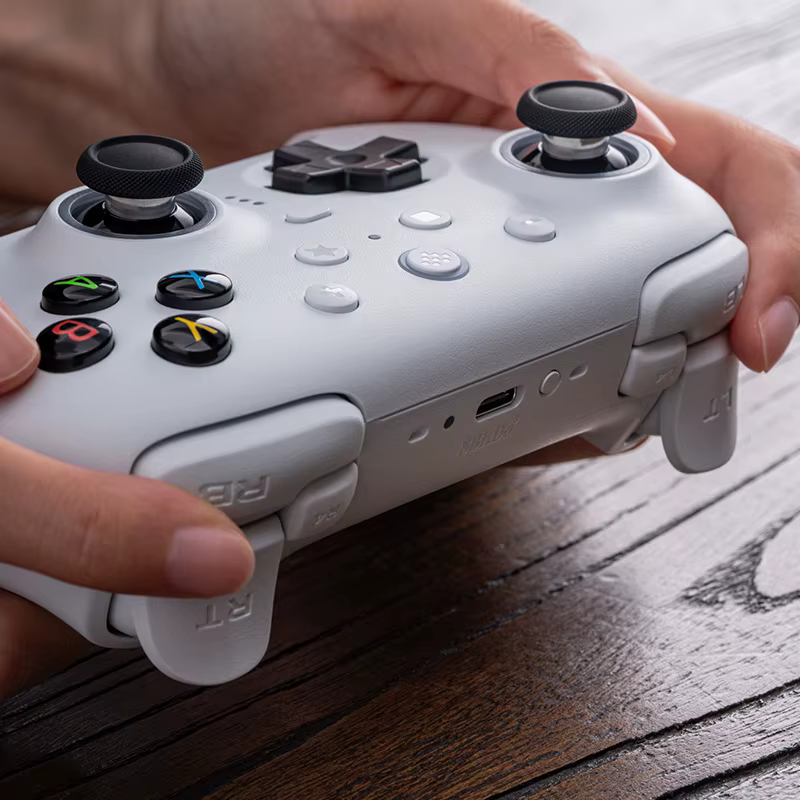 Contrôleur de jeu sans fil 8BitDo Ultimate 2 pour PC et Android avec manettes TMR