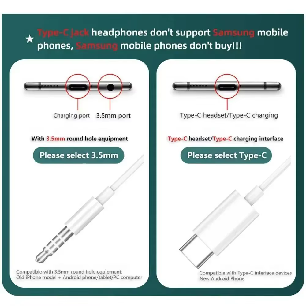 Écouteurs intra-auriculaires filaires pour jeux avec doubles prises 3