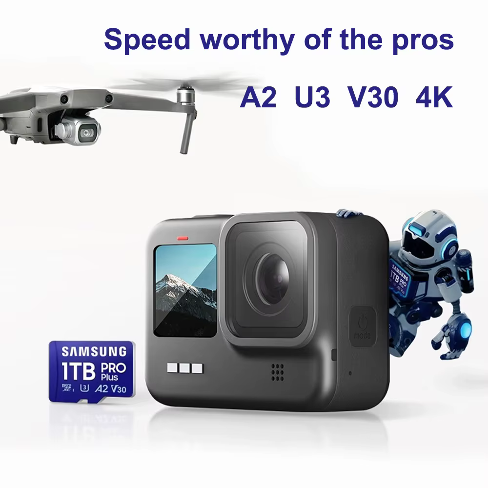 Samsung EVO Plus/PRO Endurance/PRO Plus carte mcroSD 1 to 512G 256 go 128 go 64 go SDXC 32 go SDHC