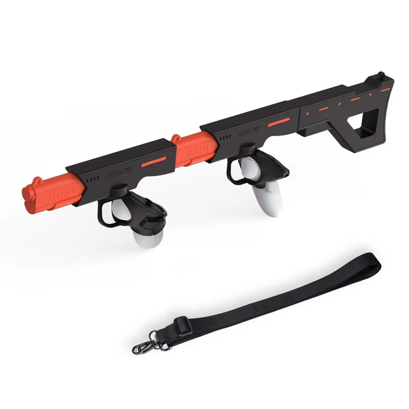 Jeux VR Gunstock pour Meta Quest 3/Quest 3S VR lunettes FPS poignées de jeu