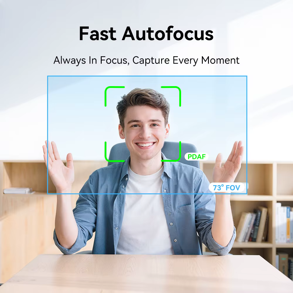 Webcam EMEET 4K/1080P pour PC/ordinateur