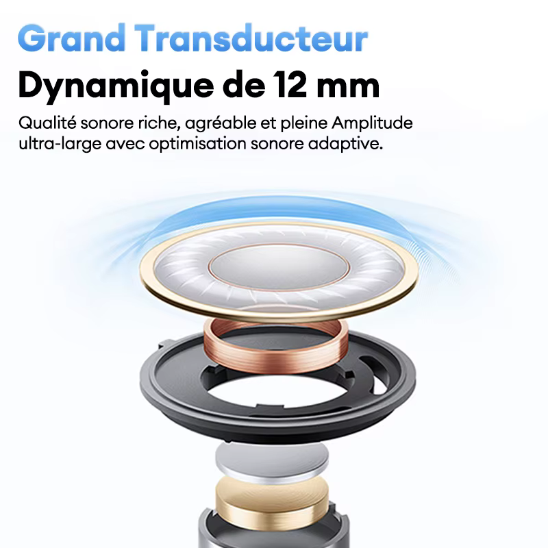 Casque de jeu sans fil Bluetooth 6.0 Choice Lenovo LE209