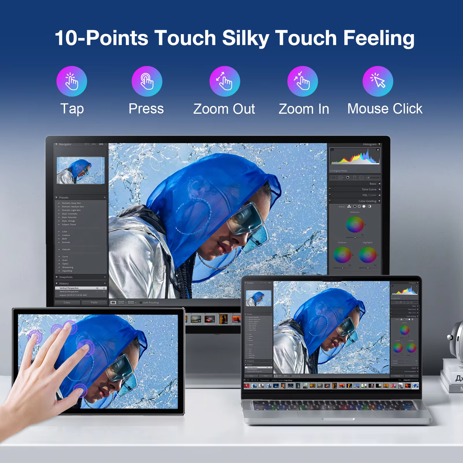 Moniteur Portable tactile 11 pouces