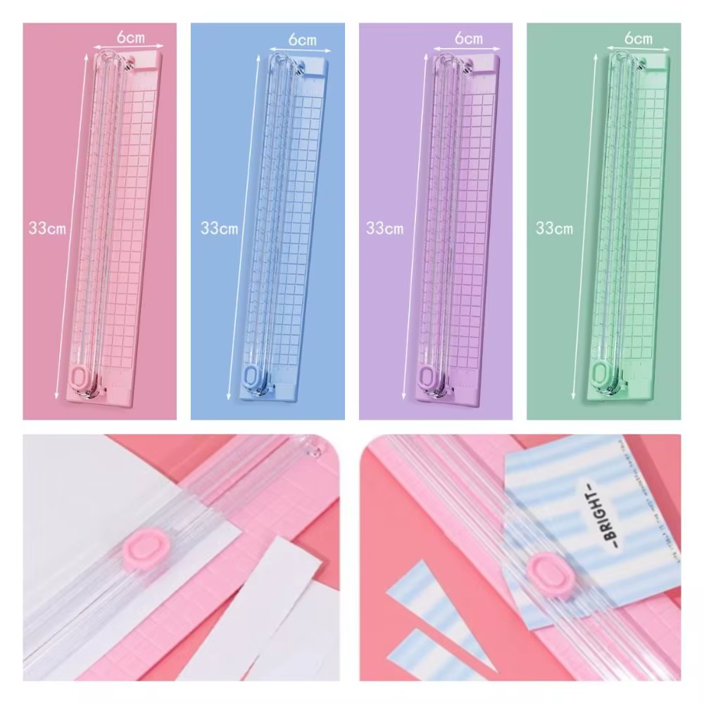 Outil de scrapbooking, coupe-papier portable pour cartes et photos, coupe-papier artisanal sûr, outil de découpe de papier DIY, carton