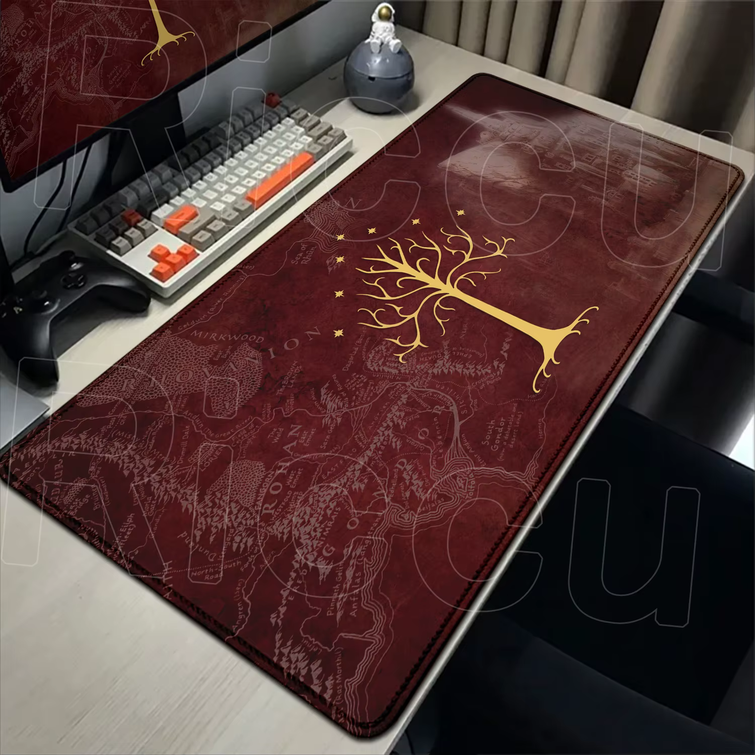Tapis de souris de jeu film chaud l-lord des anneaux