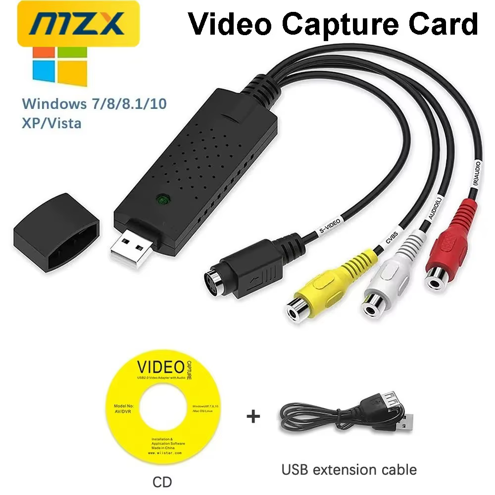 Carte de capture vidéo Easy Cap pour convertir VHS