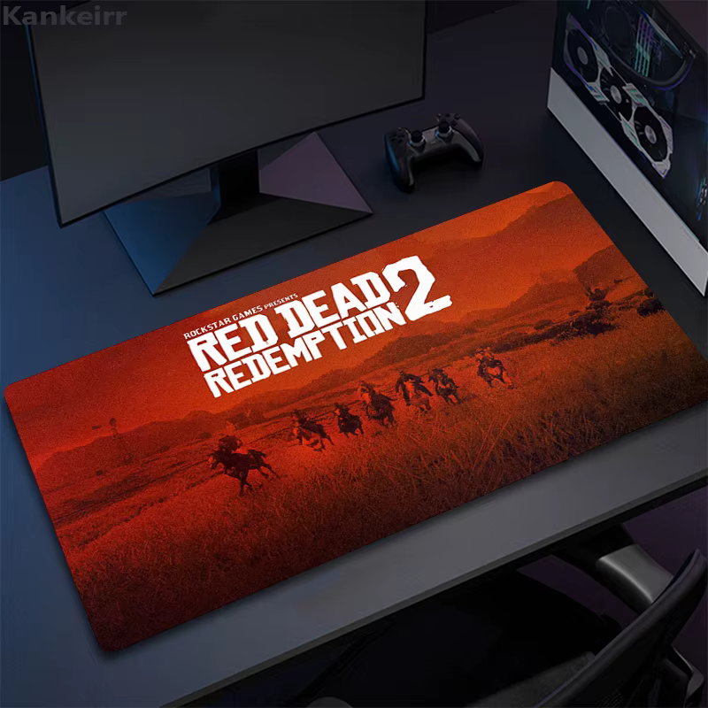 Red Dead Redemption 2 clavier de jeu tapis de souris Pc Gamer fille