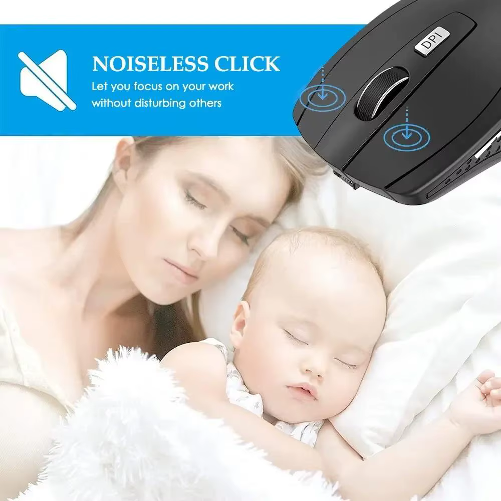 Souris sans fil Bluetooth 5.2