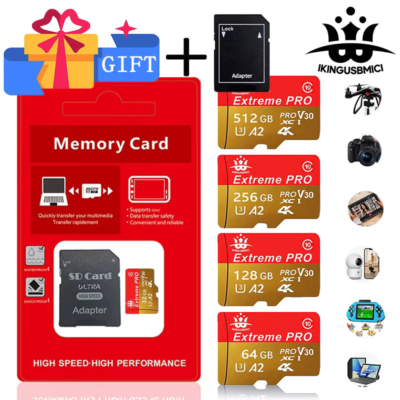 Carte mémoire microSDXC UHS-I 64 Go