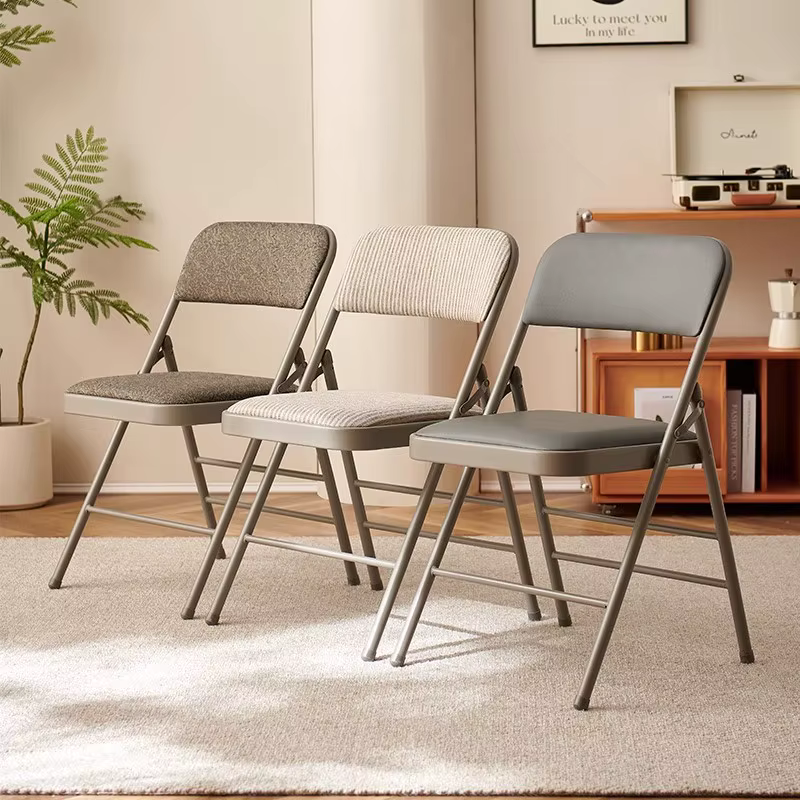 Chaise pliante en tissu maille confort en forme d'arc Offic ergonomique antibactérien et respirant en cuir microfibre