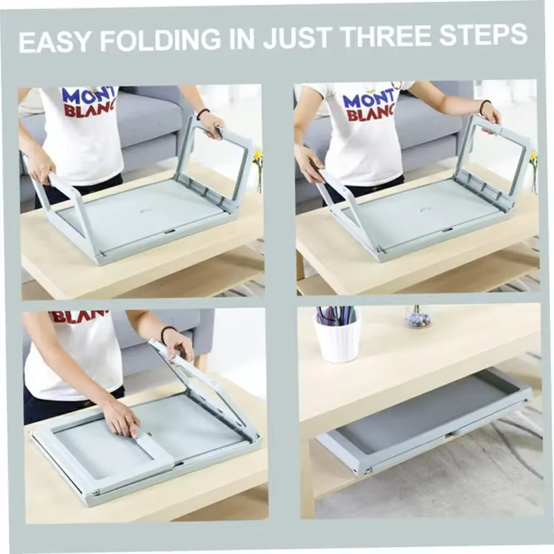 Bureau d'ordinateur portable pliable