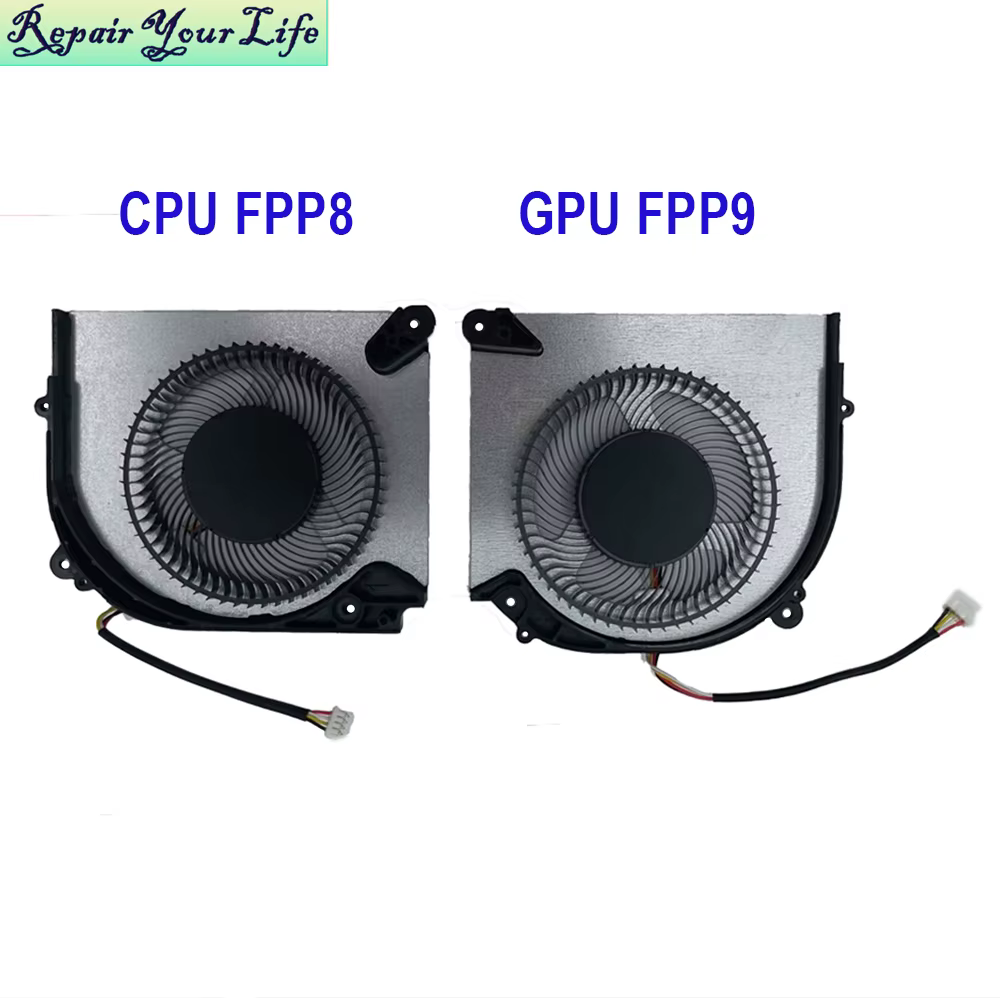 Ventilateur de refroidissement CPU GPU pour ordinateur portable de jeu