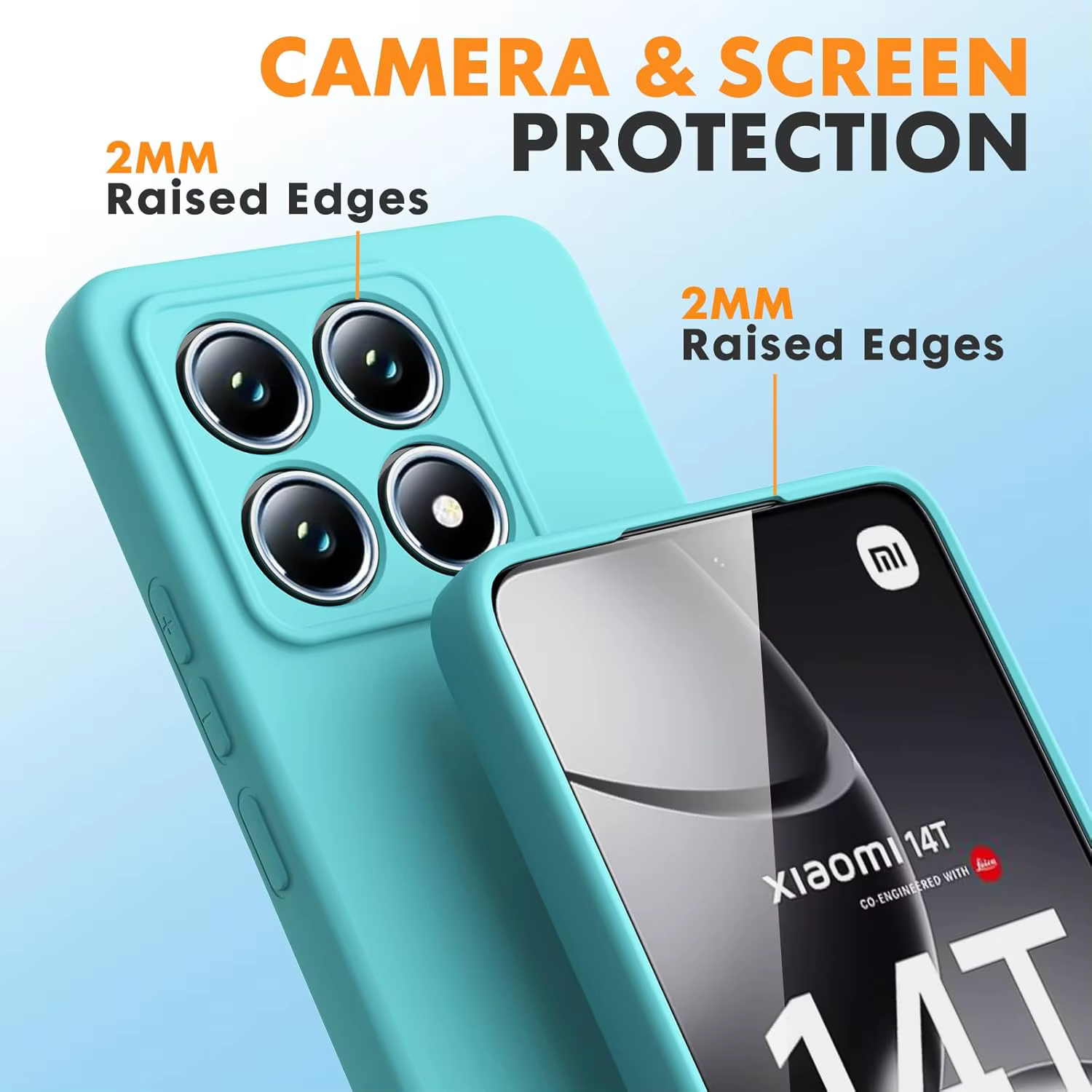 Coque en silicone liquide originale pour XiaoMi 15T 15TPro 11 Lite 12 12T 12X Mi 13 Lite 11T 14 14T Pro 15, couverture intégrale, souple
