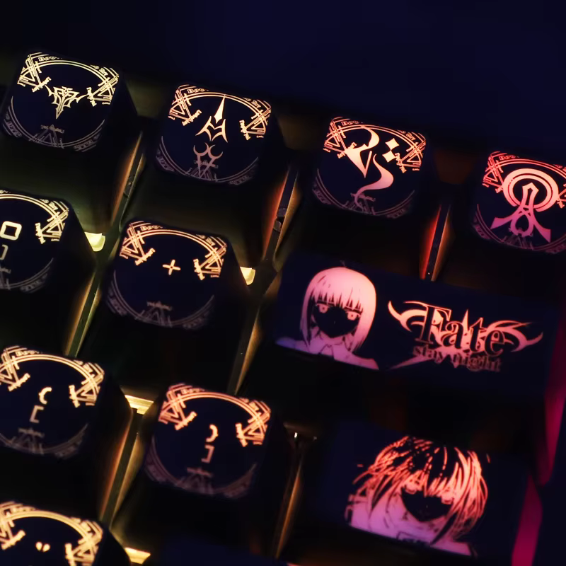 Touches de clavier mécanique Fate/stay Night Saber