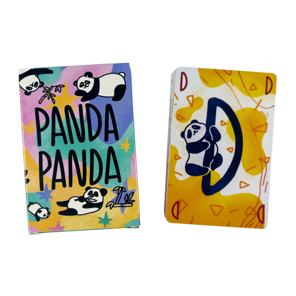 PANDA PANDA Jeu de cartes 2-4 joueurs, jeu de table amusant pour la famille/les fêtes, divertissement entre amis, jeu de cartes de stratégie