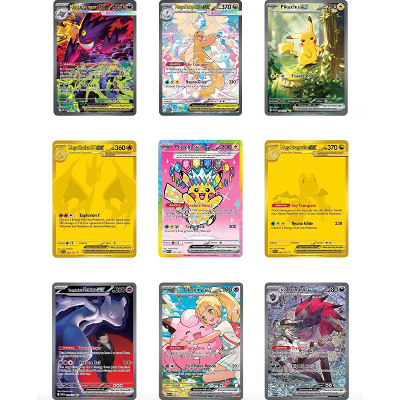 En stock, 100% original, nouveau pack de boosters Pokémon Ascended Heroes, version anglaise, MEGA EVOLUTION M2.5, jeu de cartes à collectionner PTCG