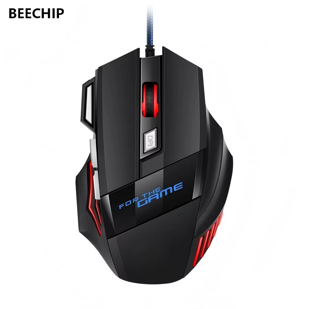 1 PC nouvelle souris de jeu USB hyperspeed rvb rétro-éclairé